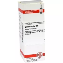 IPECACUANHA D 6 Dilution, 20 ml