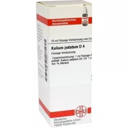 KALIUM JODATUM D 4 Dilution, 20 ml