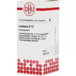 LACHESIS D 12 Globuli, 10 g