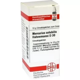 MERCURIUS SOLUBILIS Hahnemanni D 30 Globuli, 10 g
