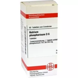 NATRIUM PHOSPHORICUM D 6 Tabletten, 80 St