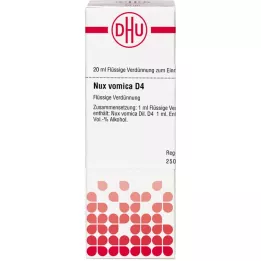 NUX VOMICA D 4 Dilution, 20 ml
