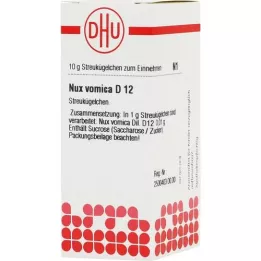 NUX VOMICA D 12 Globuli, 10 g