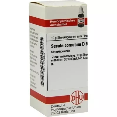 SECALE CORNUTUM D 6 Globuli, 10 g