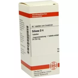 SILICEA D 4 Tabletten, 80 St