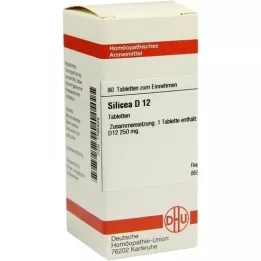 SILICEA D 12 Tabletten, 80 St