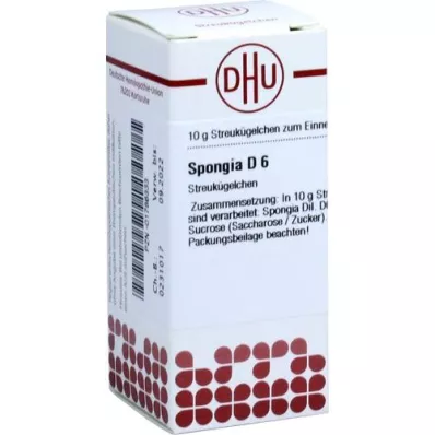 SPONGIA D 6 Globuli, 10 g