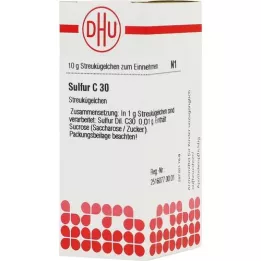 SULFUR C 30 Globuli, 10 g