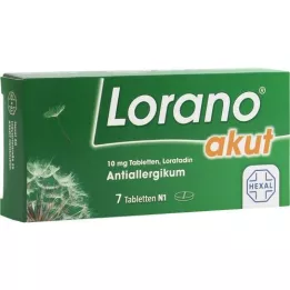 LORANO akut Tabletten, 7 St