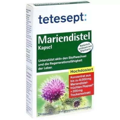 TETESEPT Mariendistel-Kapseln, 24 St