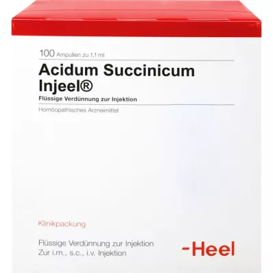 ACIDUM SUCCINICUM INJEEL Ampullen, 100 St