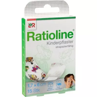 RATIOLINE kids Pflasterstrips, 15 St