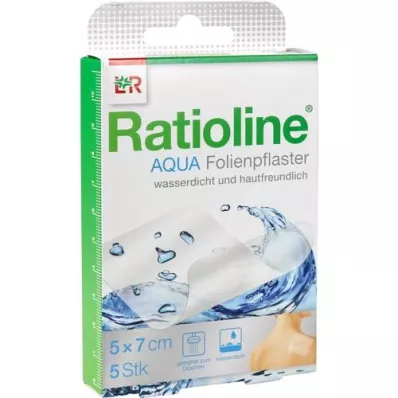RATIOLINE aqua Duschpflaster 5x7 cm, 5 St