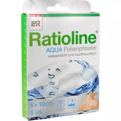 RATIOLINE aqua Duschpflaster 8x10 cm, 5 St RATIOLINE aqua Duschpflaster 8x10 cm, 5 St