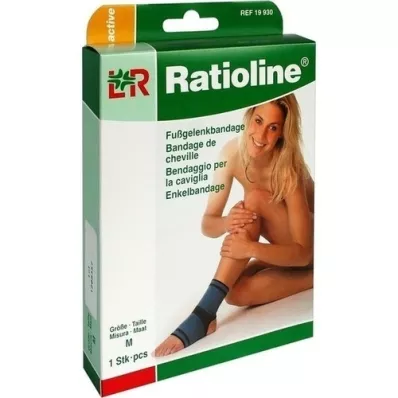 RATIOLINE active Fußgelenkbandage Gr.M, 1 St
