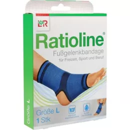 RATIOLINE active Fußgelenkbandage Gr.L, 1 St