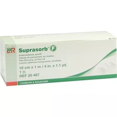 SUPRASORB F Folien Wundverb.10 cmx1 m unste.Rolle, 1 St