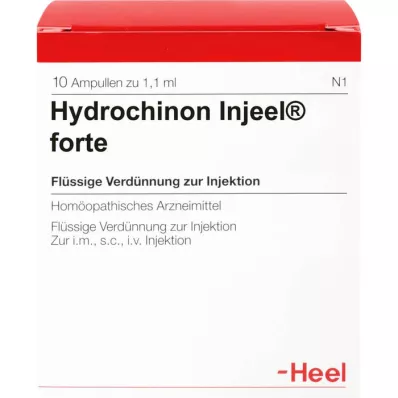 HYDROCHINON Injeel forte Ampullen, 10 St