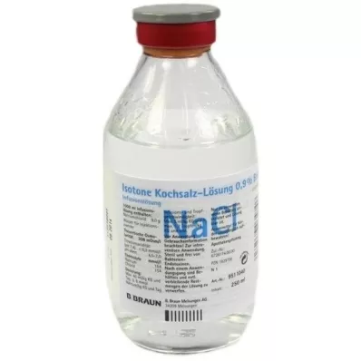 KOCHSALZLÖSUNG 0,9% Glasfl., 250 ml