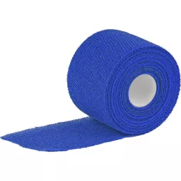 URGOMULL haft color latexfrei 8 cmx20 m blau, 1 St