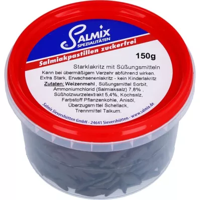 SALMIX Salmiakpastillen zuckerfrei, 150 g