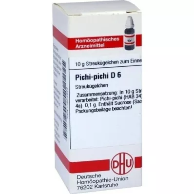 PICHI-pichi D 6 Globuli, 10 g
