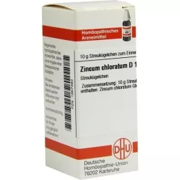 ZINCUM CHLORATUM D 12 Globuli, 10 g