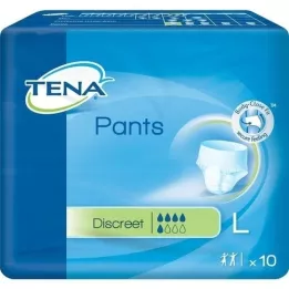TENA PANTS Discreet L 95-125 cm Einweghose, 10 St