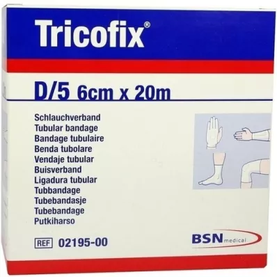 TRICOFIX Schlauchverband Gr.D 6 cmx20 m, 1 St