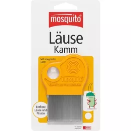 MOSQUITO Nissenkamm Metall mit Lupe, 1 St