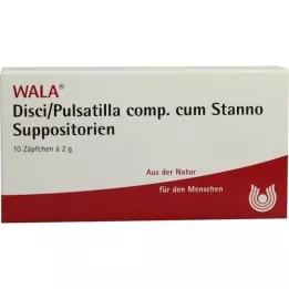 DISCI/Pulsatilla comp.cum Stanno Suppositorien, 10X2 g
