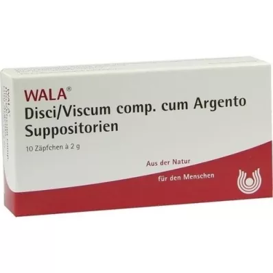 DISCI/Viscum comp.cum Argento Suppositorien, 10X2 g