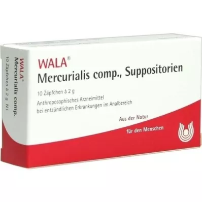MERCURIALIS COMP.Suppositorien, 10X2 g