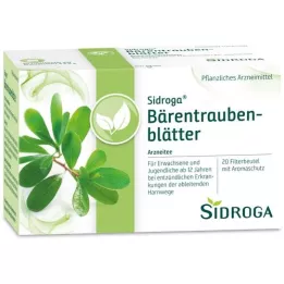 SIDROGA Bärentraubenblättertee Filterbeutel, 20X2.0 g