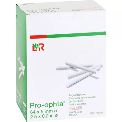PRO-OPHTA Augenstäbchen steril, 400 St PRO-OPHTA Augenstäbchen steril, 400 St