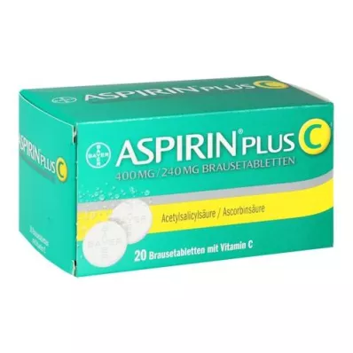 ASPIRIN plus C Brausetabletten, 20 St ASPIRIN plus C Brausetabletten, 20 St