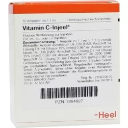 VITAMIN C INJEEL Ampullen, 10 St