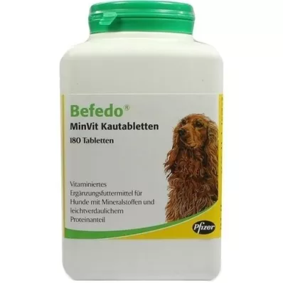 BEFEDO MinVit Kautabletten f.Hunde, 180 St