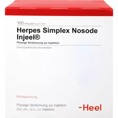 HERPES SIMPLEX Nosode Injeel Ampullen, 100 St HERPES SIMPLEX Nosode Injeel Ampullen, 100 St