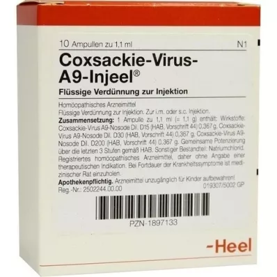 COXSACKIE-Virus A9 Injeel Ampullen, 10 St