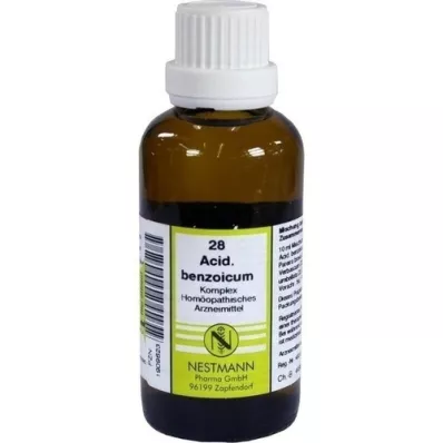 ACIDUM BENZOICUM KOMPLEX Nr.28 Dilution, 50 ml
