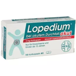 LOPEDIUM akut bei akutem Durchfall Hartkapseln, 10 St