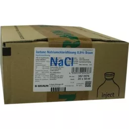 KOCHSALZLÖSUNG 0,9% Injektionslösung, 20X50 ml