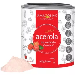 ACEROLA 100% natürliches Vitamin C Pulver, 100 g