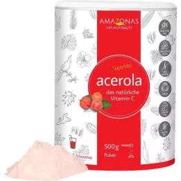 ACEROLA 100% natürliches Vitamin C Pulver, 500 g