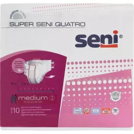 SUPER SENI Quatro Inkontinenzhose Gr.2 M, 10 St