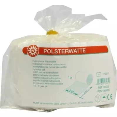 POLSTERWATTE gerollt 6 cmx2 m, 1 St POLSTERWATTE gerollt 6 cmx2 m, 1 St