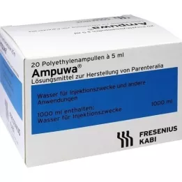 AMPUWA Plastikamp. Injektions-/Infusionslösung, 20X5 ml