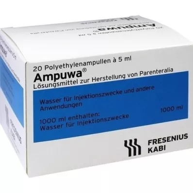 AMPUWA Plastikamp. Injektions-/Infusionslösung, 20X5 ml