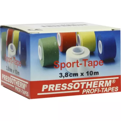 PRESSOTHERM Sport-Tape 3,8 cmx10 m weiß, 1 St